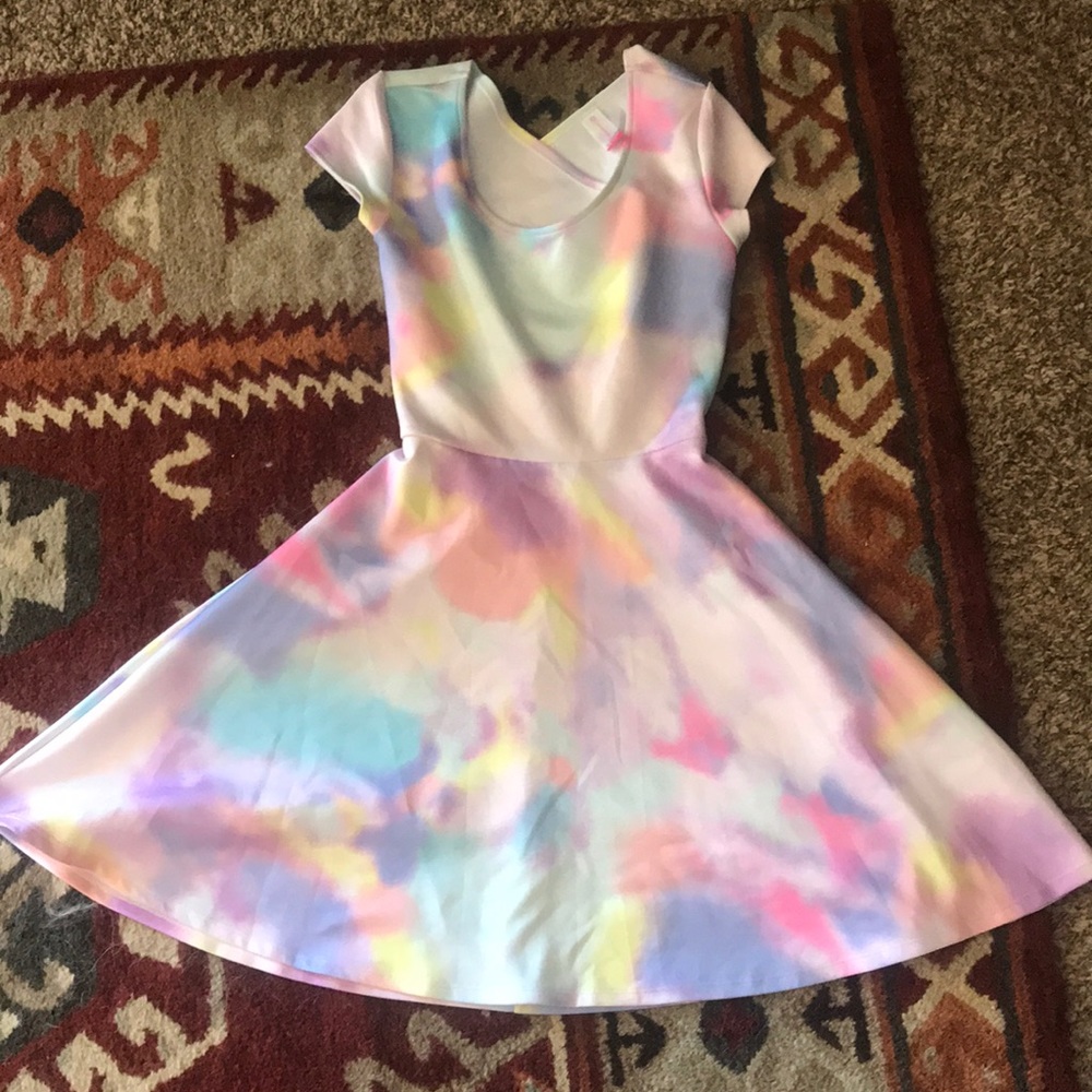 Small cosmic cutout dress